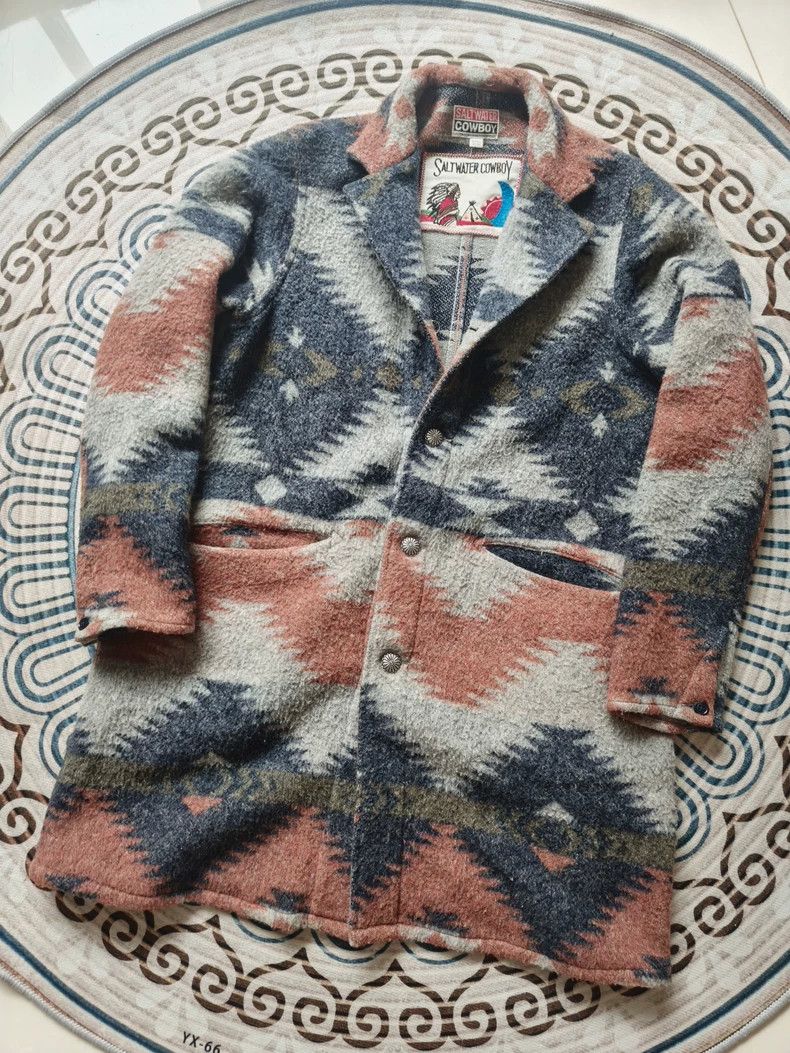 Kapital Vintage Navajo Wool Blend Coat - dmc Size US S / EU 44-46 / 1 - 3 Thumbnail