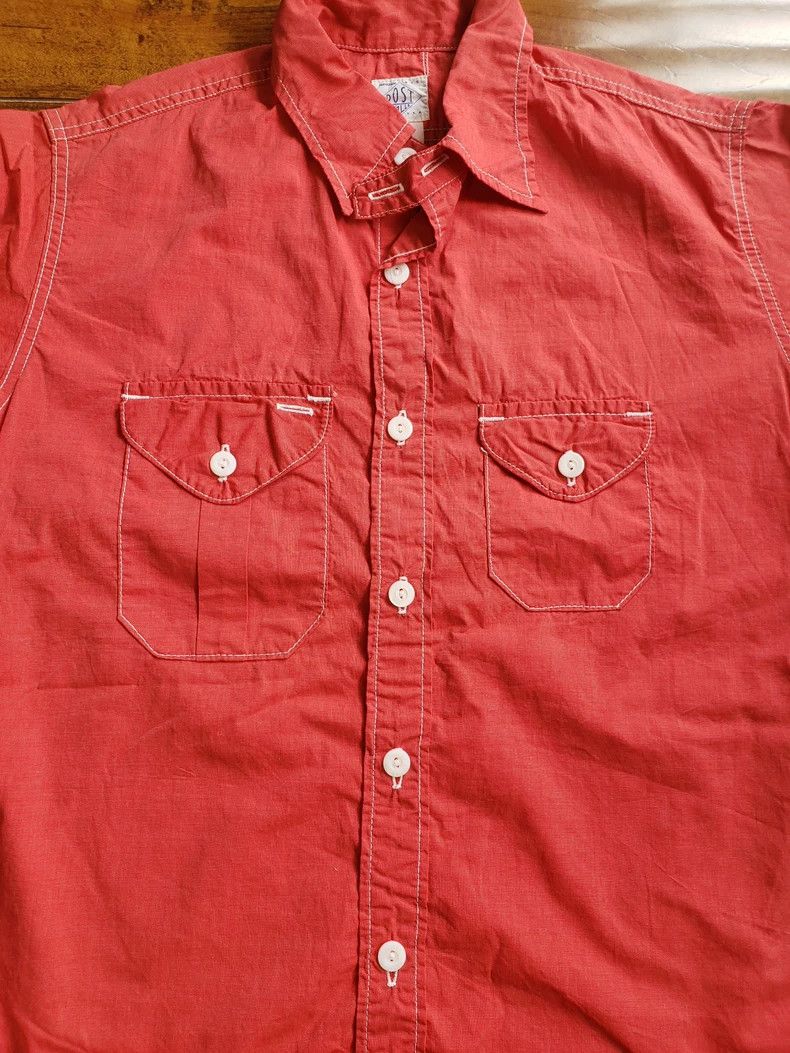RRL Ralph Lauren post o'alls Long Sleeve Button Up Shirt - dmc Size US S / EU 44-46 / 1 - 3 Thumbnail
