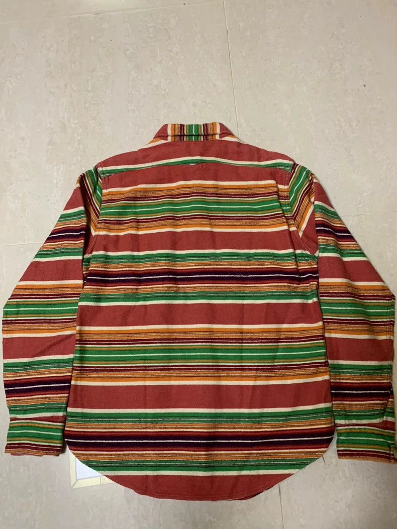 Freewheelers FREEWHEELERS Flannel Striped Shirt - dmc Size US M / EU 48-50 / 2 - 2 Thumbnail