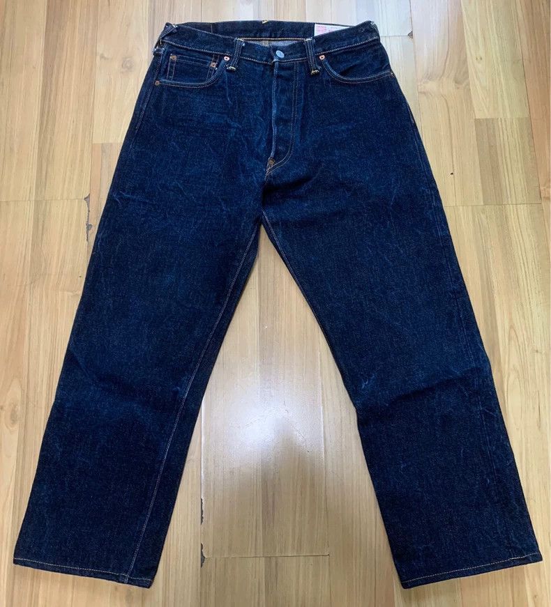 Freewheelers Evisu 2001 No.1 20oz Denim Jeans - dmc Size US 34 / EU 50 - 3 Thumbnail