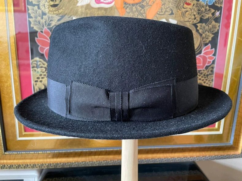 Japanese Brand H.W.DOG Wool Fedora Hat - dmc Size ONE SIZE - 4 Thumbnail