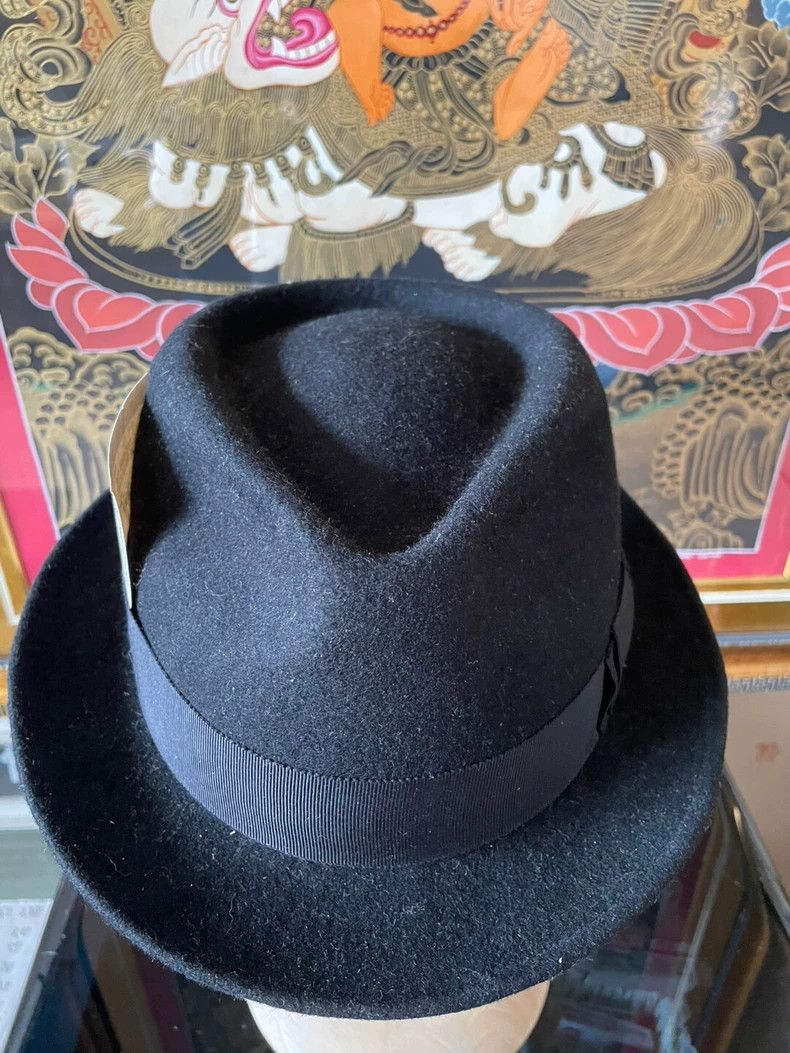 Japanese Brand H.W.DOG Wool Fedora Hat - dmc Size ONE SIZE - 5 Thumbnail