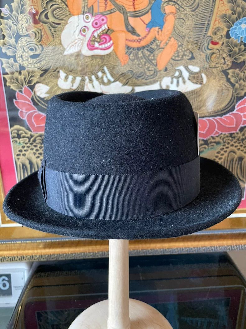 Japanese Brand H.W.DOG Wool Fedora Hat - dmc Size ONE SIZE - 3 Thumbnail
