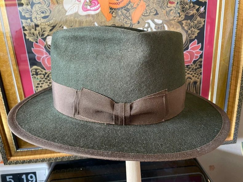 Japanese Brand H.W.DOG Pure Wool Hat Size 36 - dmc Size ONE SIZE - 2 Thumbnail
