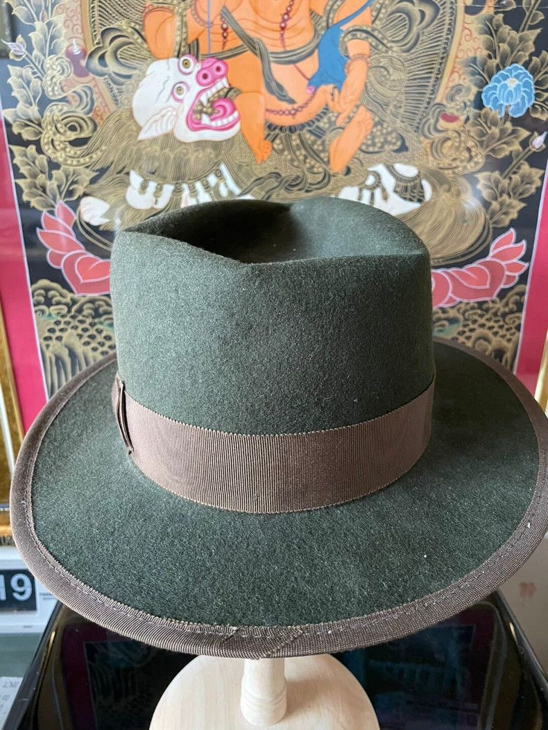 Japanese Brand H.W.DOG Pure Wool Hat Size 36 - dmc Size ONE SIZE - 3 Thumbnail