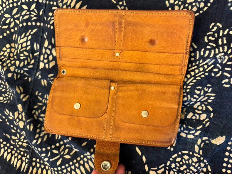 Freewheelers Freewheelers Vintage Leather Wallet - dmc Size ONE SIZE - 3 Thumbnail