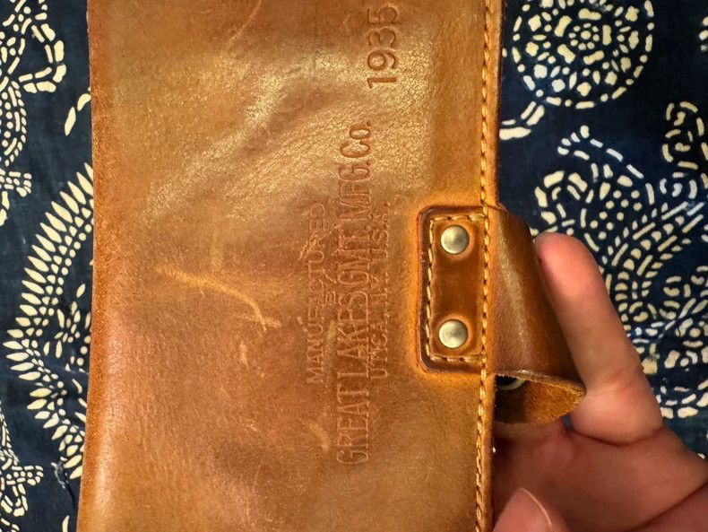 Freewheelers Freewheelers Vintage Leather Wallet - dmc Size ONE SIZE - 4 Thumbnail