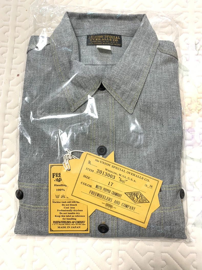 Freewheelers FREEWHEELERS NEAL Workwear Shirt - dmc Size US XL / EU 56 / 4 - 5 Thumbnail