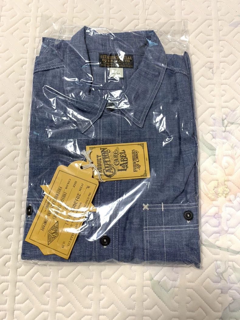 Freewheelers FREEWHEELERS NEAL Work Shirt - dmc Size US XL / EU 56 / 4 - 5 Thumbnail