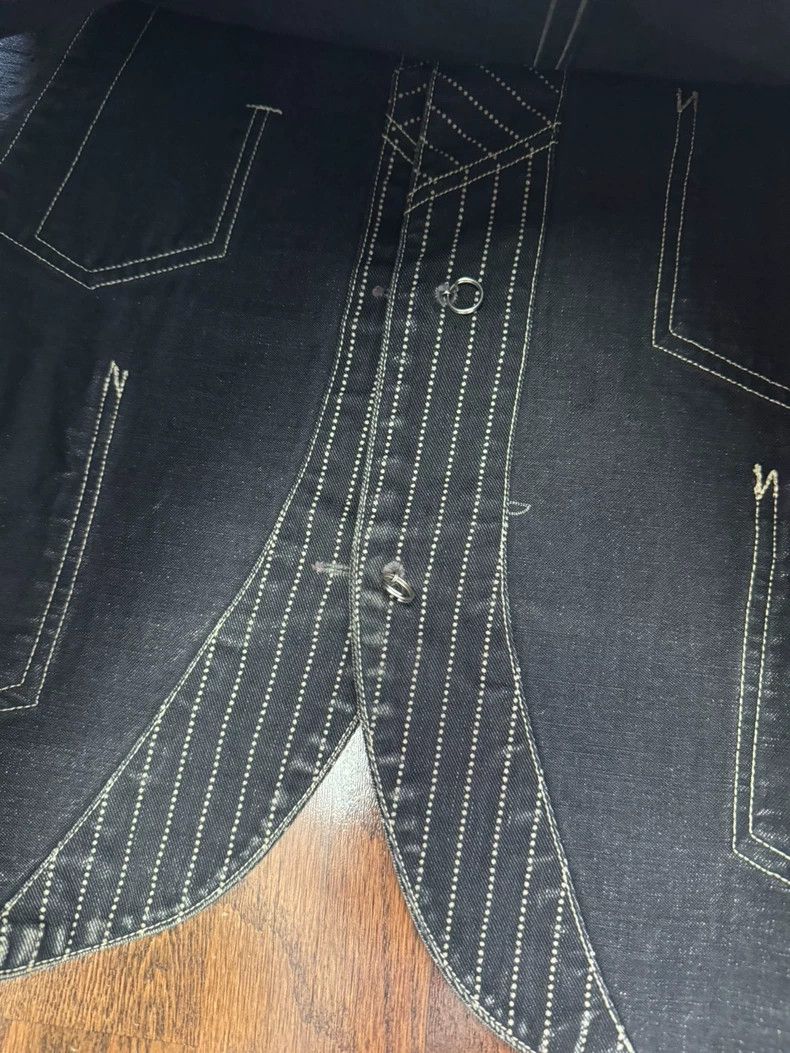 Freewheelers Freewheelers Vintage Striped Work Vest - dmc Size US L / EU 52-54 / 3 - 7 Thumbnail