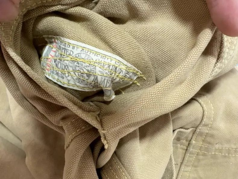 Freewheelers Freewheelers Khaki Canvas Pants - dmc Size US 38 / EU 54 - 6 Thumbnail