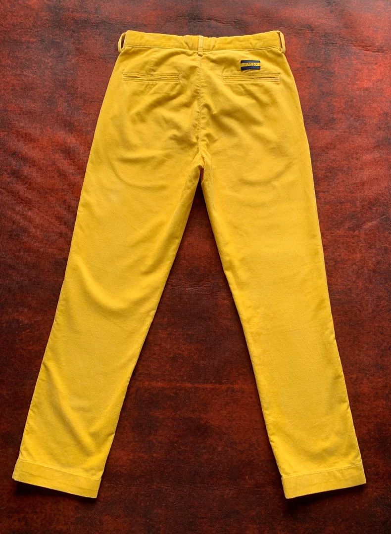 RRL Ralph Lauren RUGBY by Ralph Lauren Yellow Corduroy Pants - dmc Size US 28 / EU 44 - 8 Thumbnail