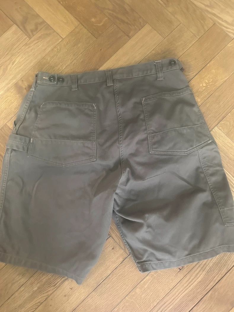 Freewheelers FREEWHEELERS Military Green Cargo Shorts W36 - dmc Size US 36 / EU 52 - 3 Thumbnail