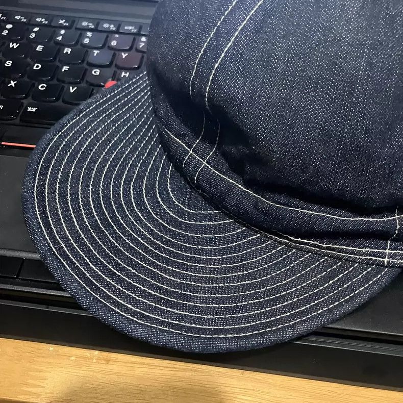 Freewheelers Freewheelers Denim Mechanic Cap A3 - dmc Size ONE SIZE - 3 Thumbnail