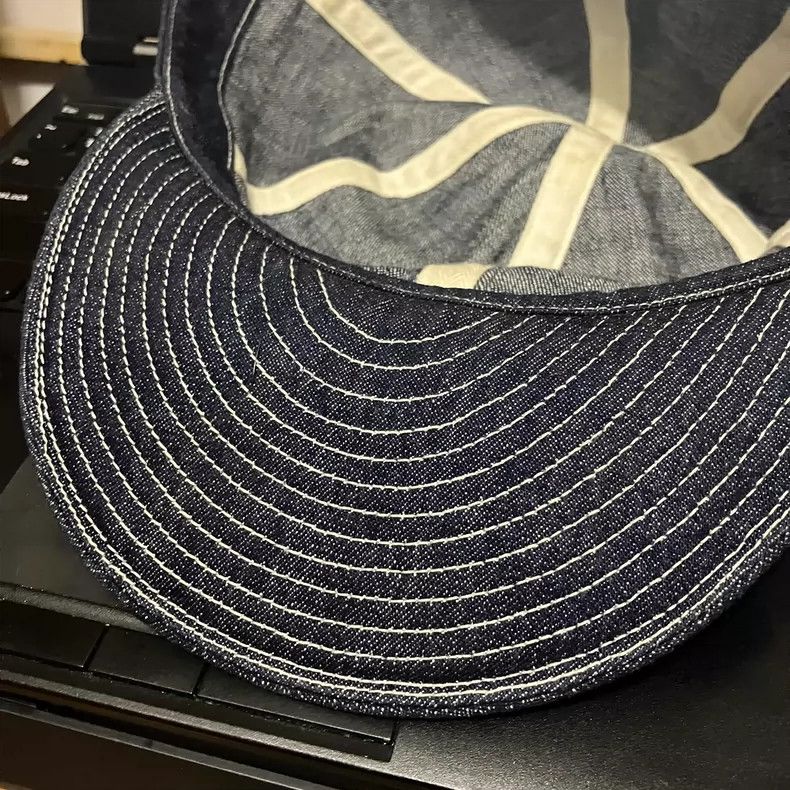 Freewheelers Freewheelers Denim Mechanic Cap A3 - dmc Size ONE SIZE - 4 Thumbnail