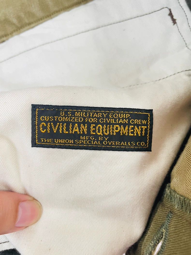 Freewheelers Freewheelers Heavy Waxed Cargo Pants - dmc Size US 30 / EU 46 - 6 Thumbnail