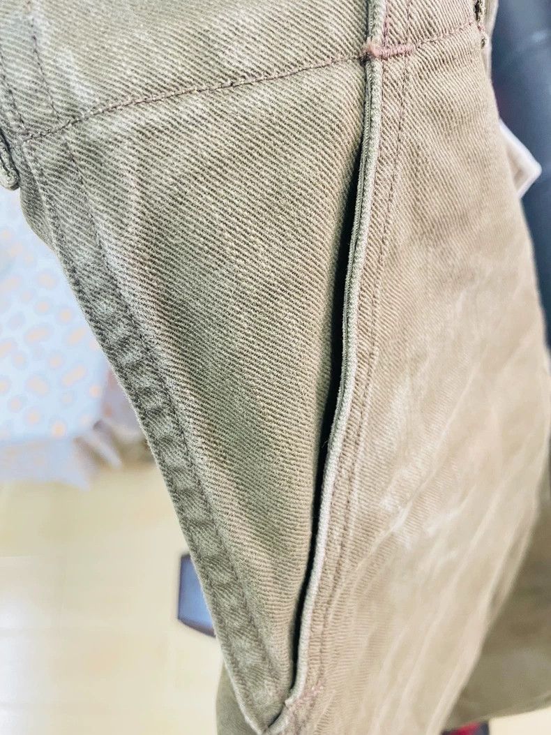 Freewheelers Freewheelers Heavy Waxed Cargo Pants - dmc Size US 30 / EU 46 - 7 Thumbnail