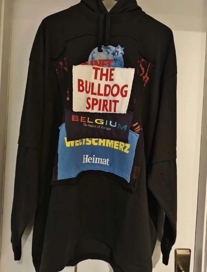 Vetements Vetements Limited Patched Hoodie - dmc Size US XS / EU 42 / 0 - 4 Thumbnail