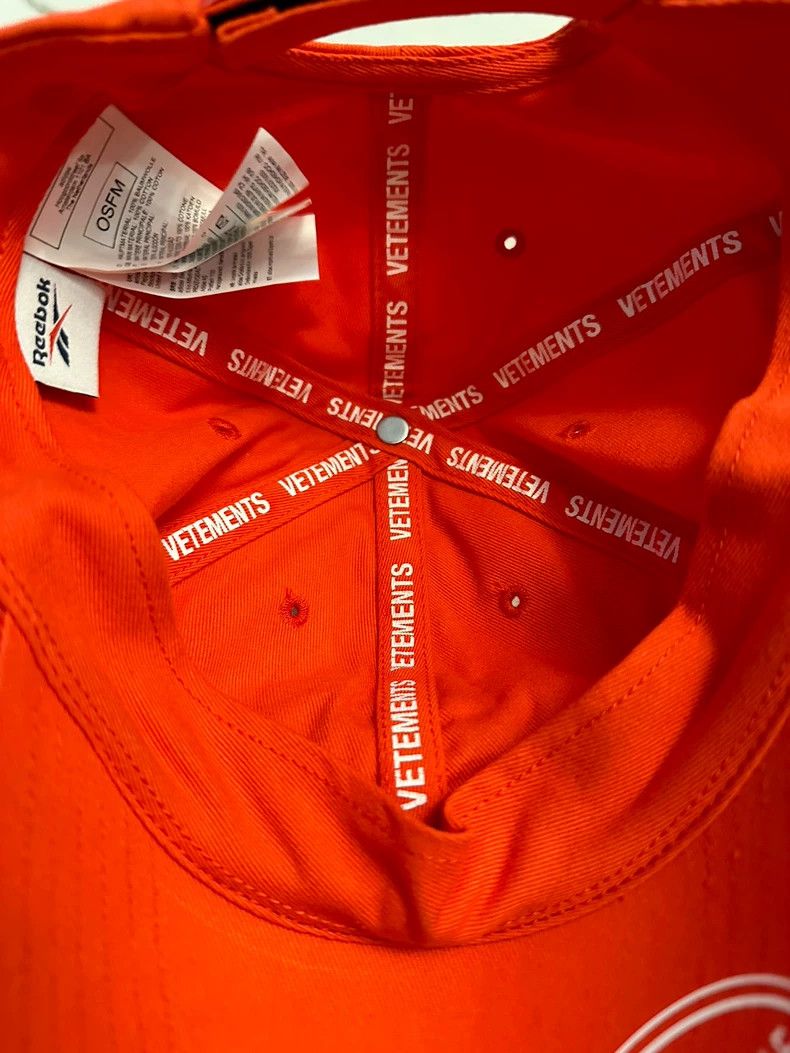 Vetements Vetements Reebok For Rent Cap - dmc Size ONE SIZE - 3 Thumbnail