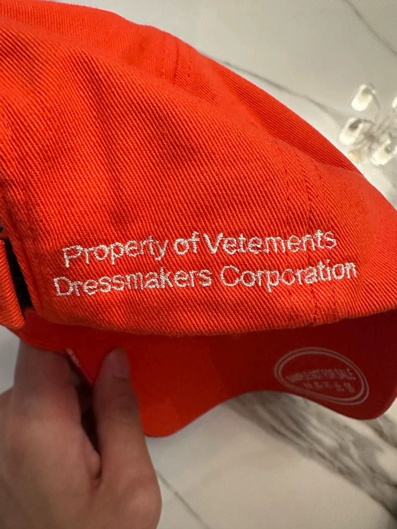 Vetements Vetements Reebok For Rent Cap - dmc Size ONE SIZE - 6 Thumbnail