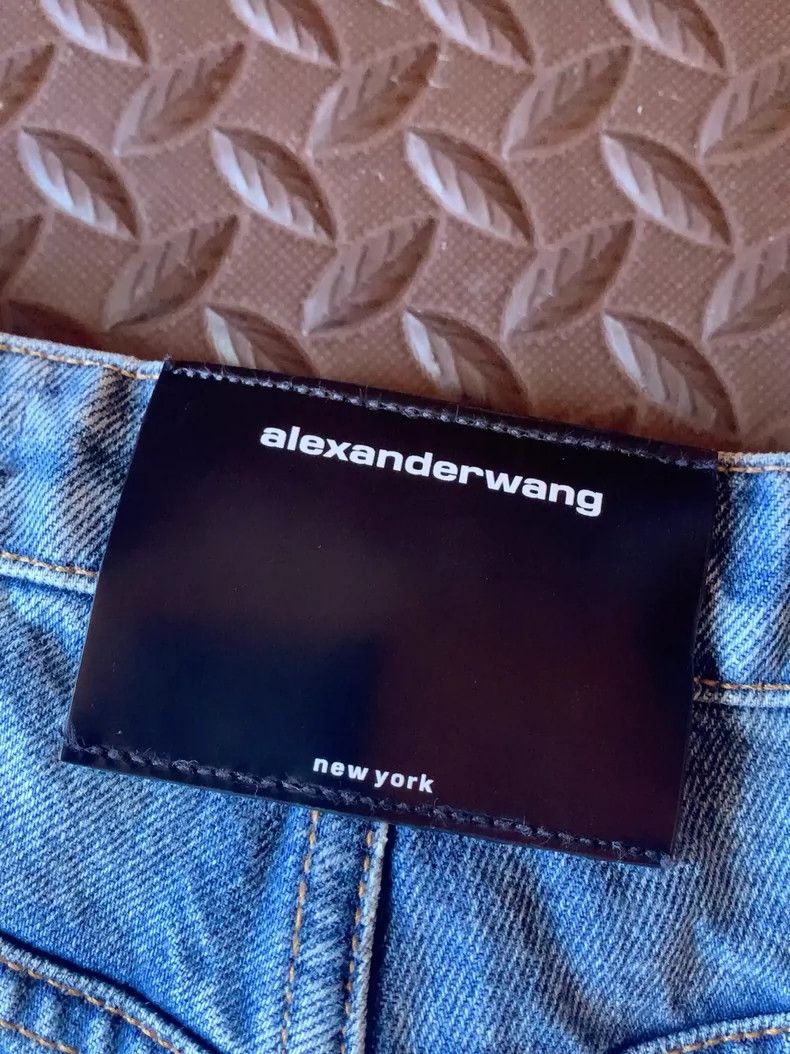 Vintage Alexander Wang Denim Shorts Size 26 - dmc Size US 26 / EU 42 - 3 Thumbnail