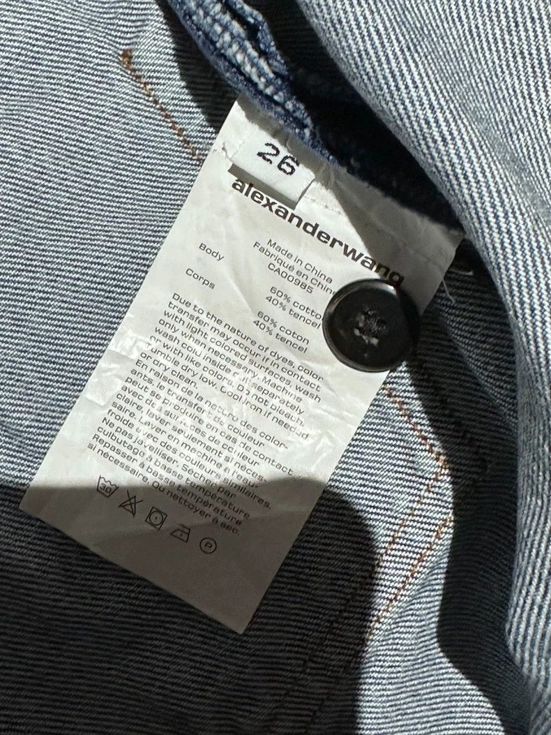 Alexander Wang Alexander Wang Denim Shorts Blue - dmc Size US 26 / EU 42 - 4 Thumbnail