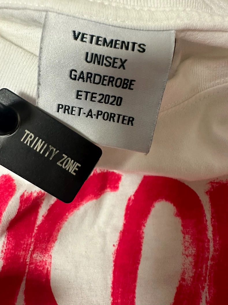 Vetements Vetements Unicorn Short Sleeve T-shirt - dmc Size US XS / EU 42 / 0 - 2 Thumbnail