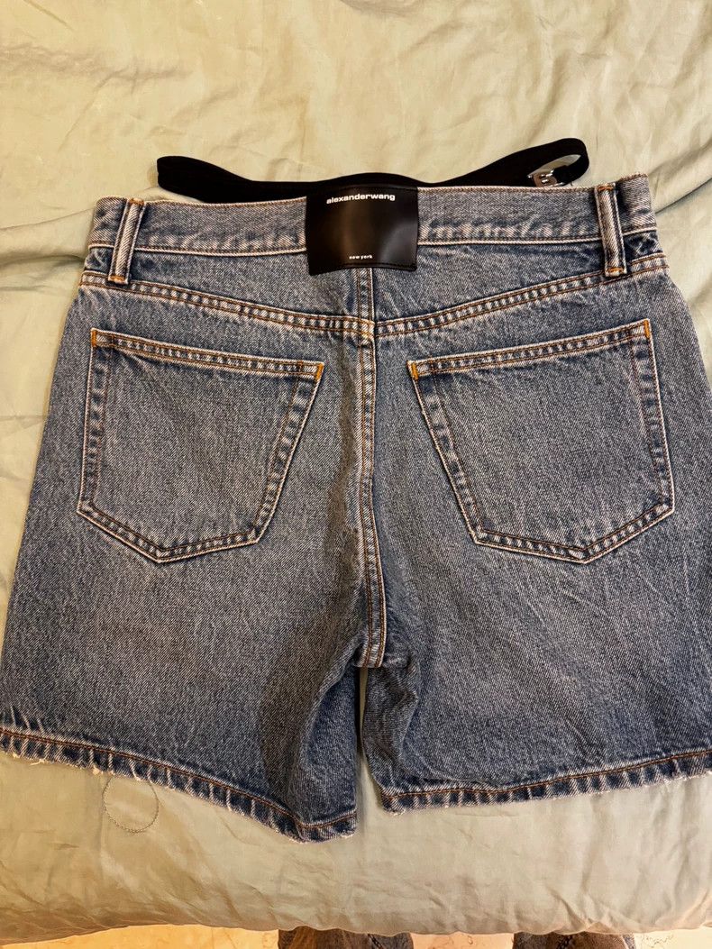 Yohji Yamamoto Denim Shorts Gently Used - dmc Size US 27 - 2 Thumbnail