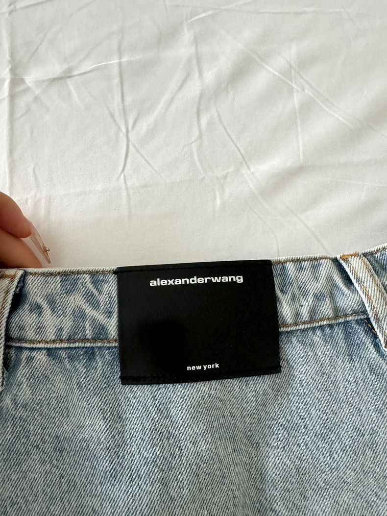 Alexander Wang Alexander Wang Distressed Denim Skort Shorts - dmc Size US 26 / EU 42 - 5 Thumbnail
