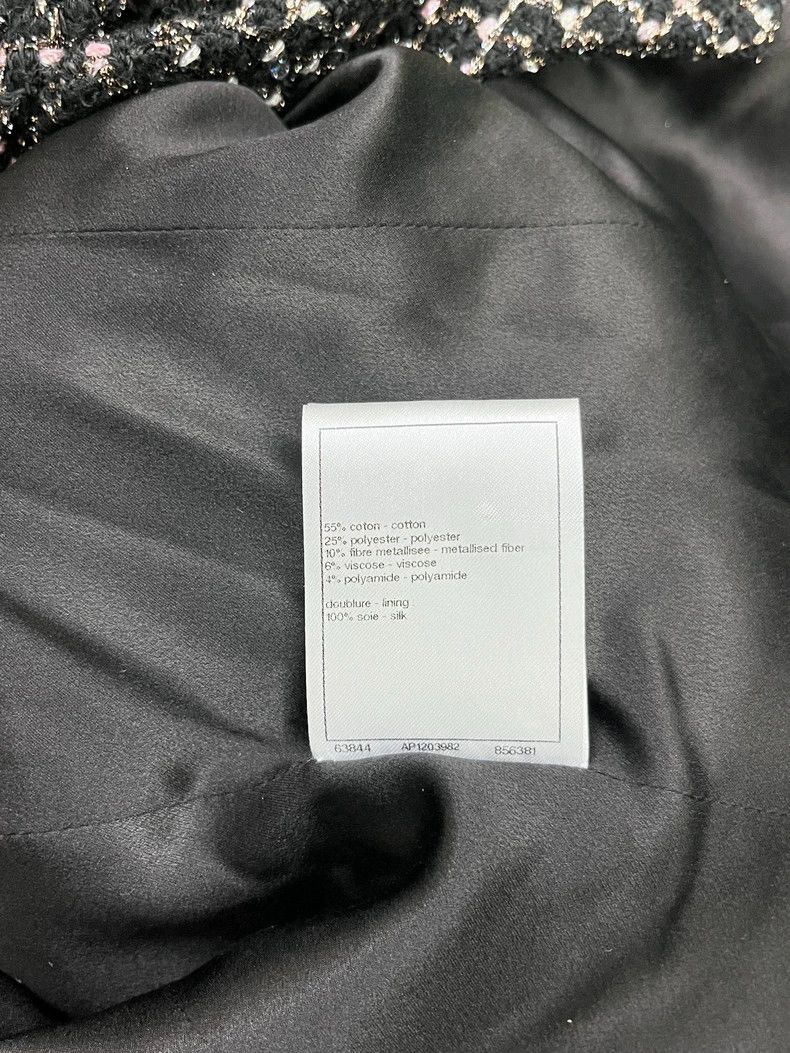 Chanel Chanel Tweed Pearl Embellished Jacket - dmc Size US XS / EU 42 / 0 - 8 Thumbnail