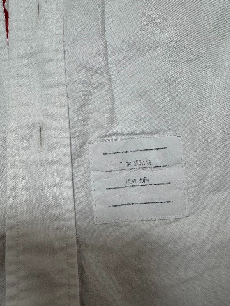 Thom Browne Thom Browne White Shirt Size 00 - dmc Size US XS / EU 42 / 0 - 3 Thumbnail