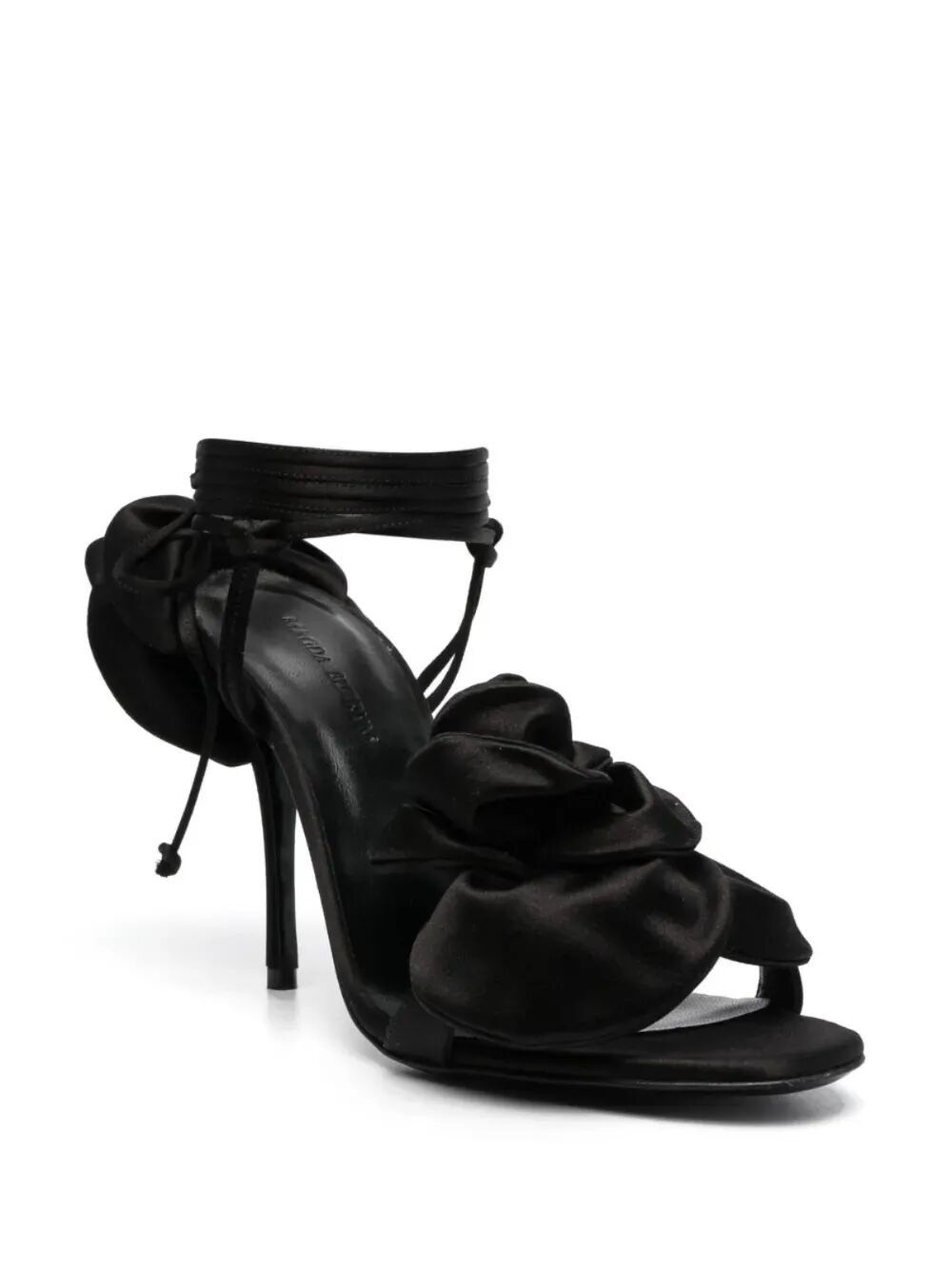 Magda Butrym "FLOWER" SANDALS T.080 SHOES SATIN Size US 5 / IT 35 - 4 Thumbnail