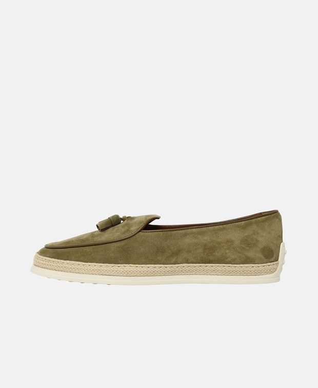 Tod's Nappina Gomma Rfia TV Loafers Size US 7 / EU 40 - 4 Thumbnail