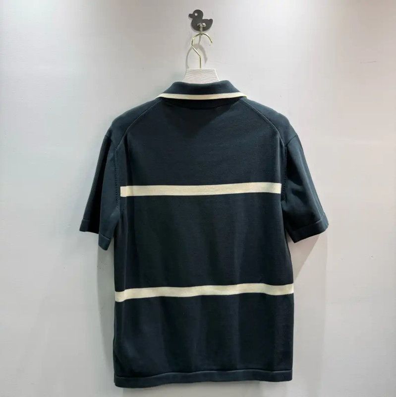 Louis Vuitton Louis Vuitton Men's Green Cotton Polo Shirt 0089 Size US S / EU 44-46 / 1 - 2 Thumbnail