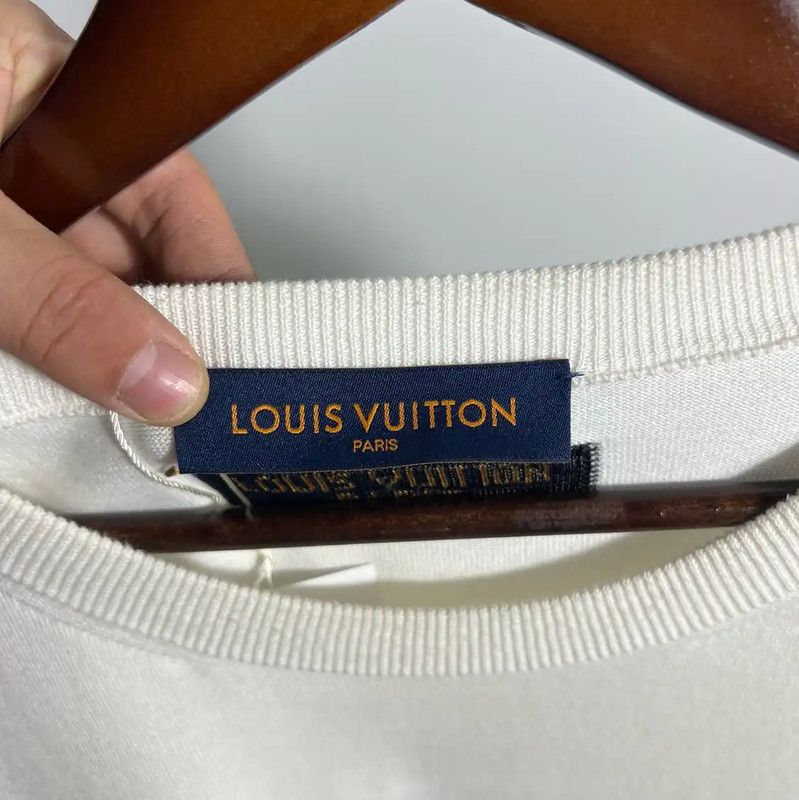 Louis Vuitton Louis Vuitton Maison Logo Tee in Off-White 0089 Size US XXL / EU 58 / 5 - 3 Thumbnail