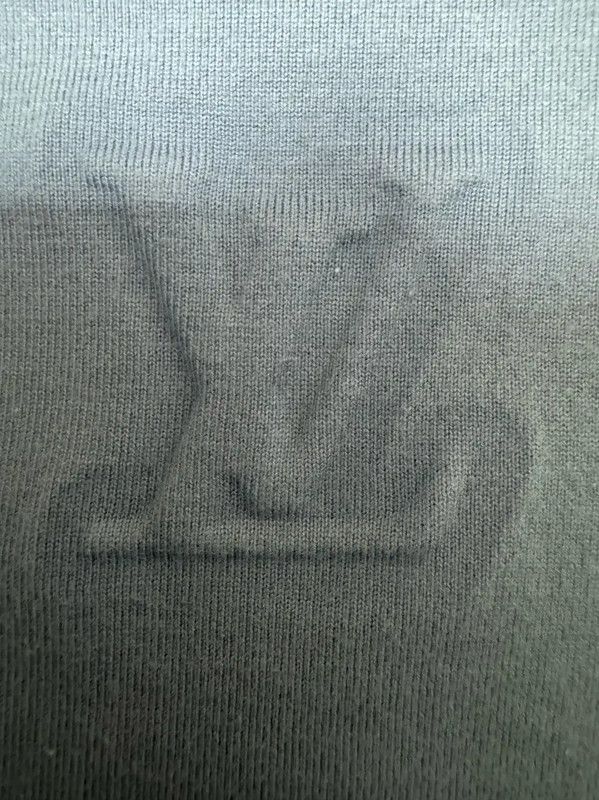 Louis Vuitton Louis Vuitton Men's Light Blue Cotton Logo T-Shirt 0089 Size US M / EU 48-50 / 2 - 3 Thumbnail