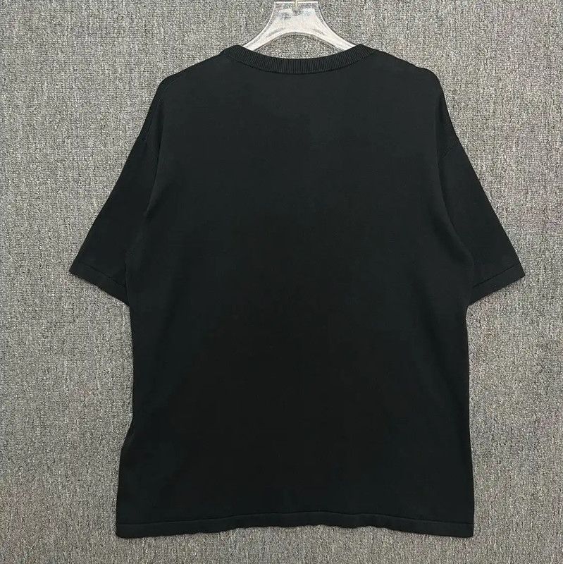 Louis Vuitton Louis Vuitton Black Cotton Men's T-shirt 0089 Size US L / EU 52-54 / 3 - 2 Thumbnail