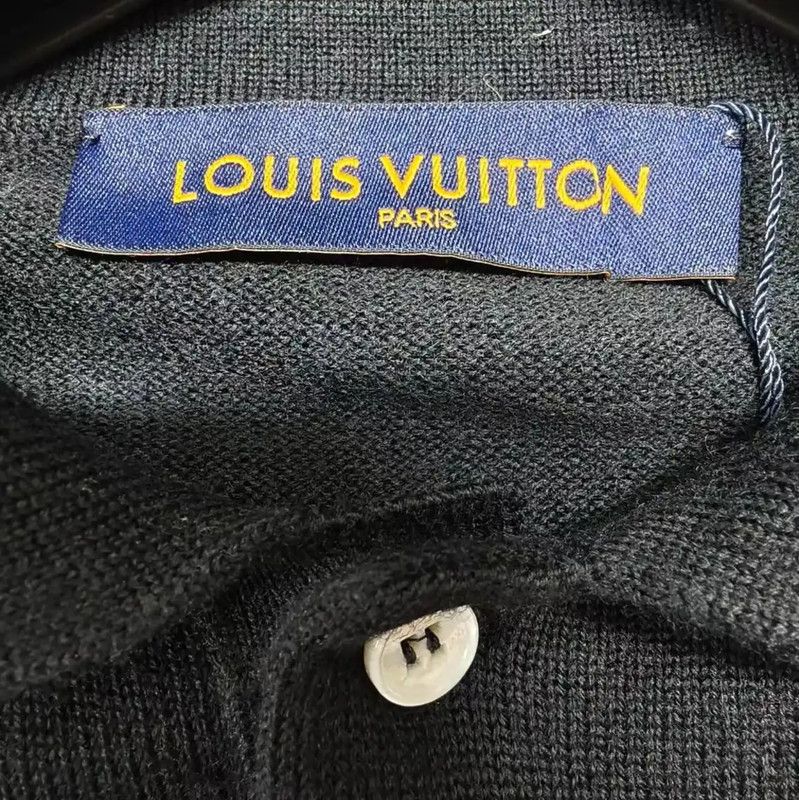 Louis Vuitton Louis Vuitton Black Wool Knit Sweater 0089 Size US XS / EU 42 / 0 - 3 Thumbnail