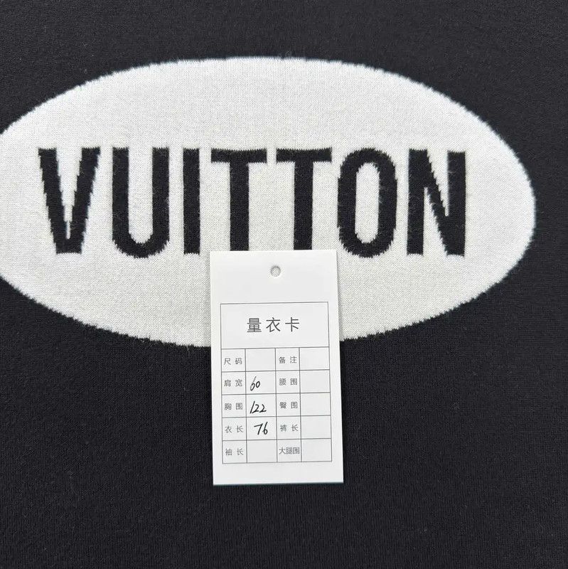 Louis Vuitton Louis Vuitton Men's Black Cotton T-Shirt 0089 Size US XL / EU 56 / 4 - 5 Thumbnail