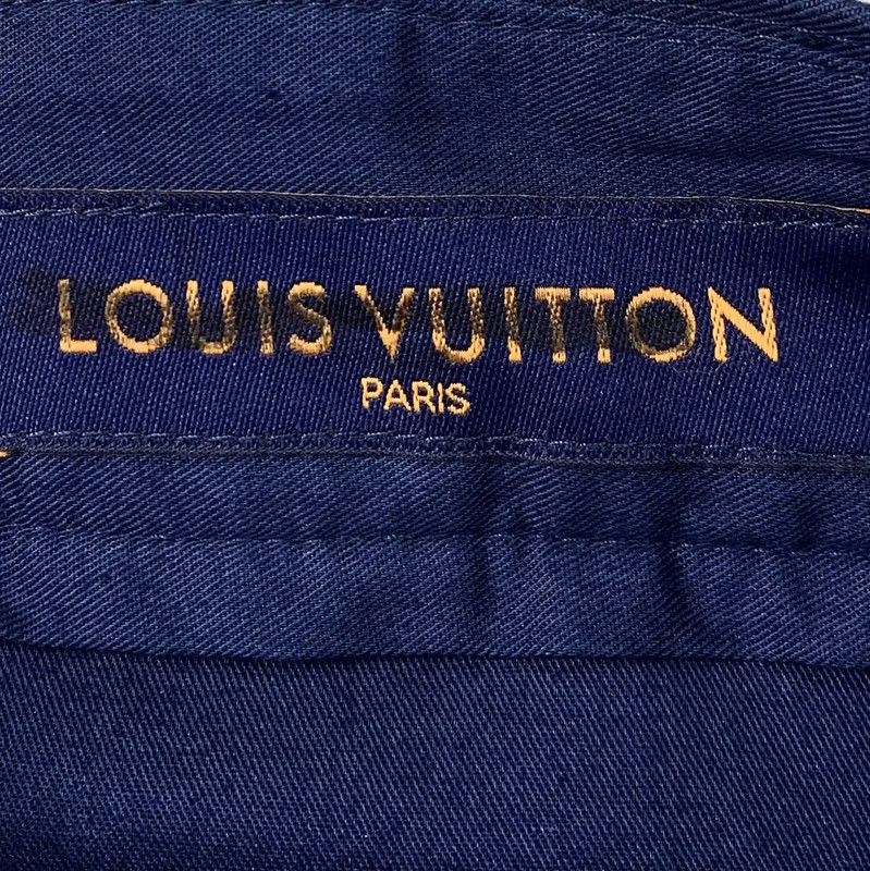 Louis Vuitton Louis Vuitton Navy Cotton Casual Pants for Men 0089 Size US 32 / EU 48 - 6 Thumbnail