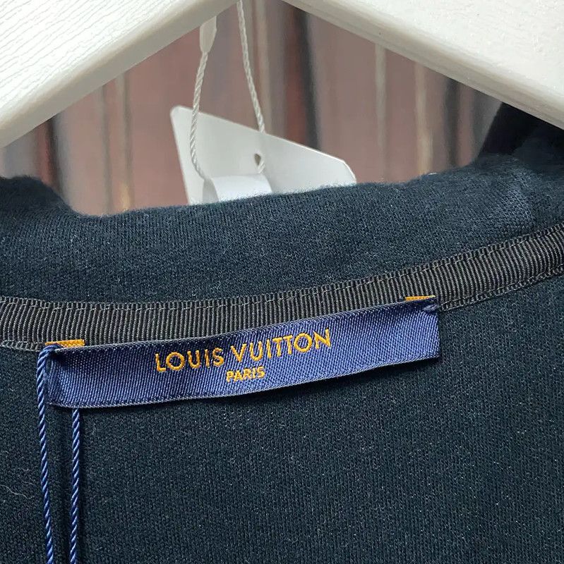 Louis Vuitton Louis Vuitton Black Long Sleeve Cotton Jacket 0089 Size US S / EU 44-46 / 1 - 6 Thumbnail