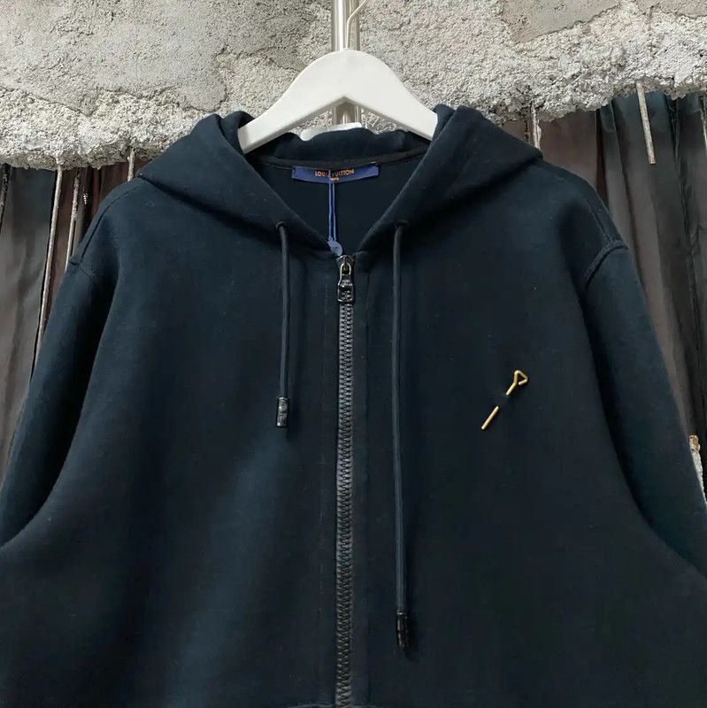 Louis Vuitton Louis Vuitton Black Long Sleeve Cotton Jacket 0089 Size US S / EU 44-46 / 1 - 3 Thumbnail