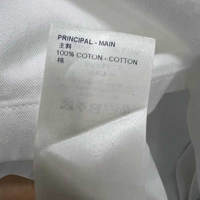 Louis Vuitton Louis Vuitton Short Sleeve Cotton Logo Shirt 0089 Size US L / EU 52-54 / 3 - 5 Thumbnail