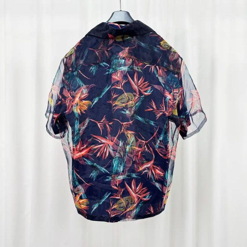 Louis Vuitton Louis Vuitton Summer Floral Logo Short Sleeve Shirt 0089 Size US S / EU 44-46 / 1 - 2 Thumbnail