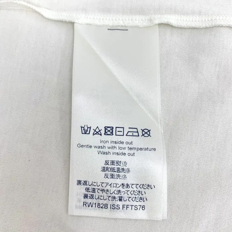Louis Vuitton Louis Vuitton Men's Large White Cotton T-Shirt 0089 Size US M / EU 48-50 / 2 - 6 Thumbnail