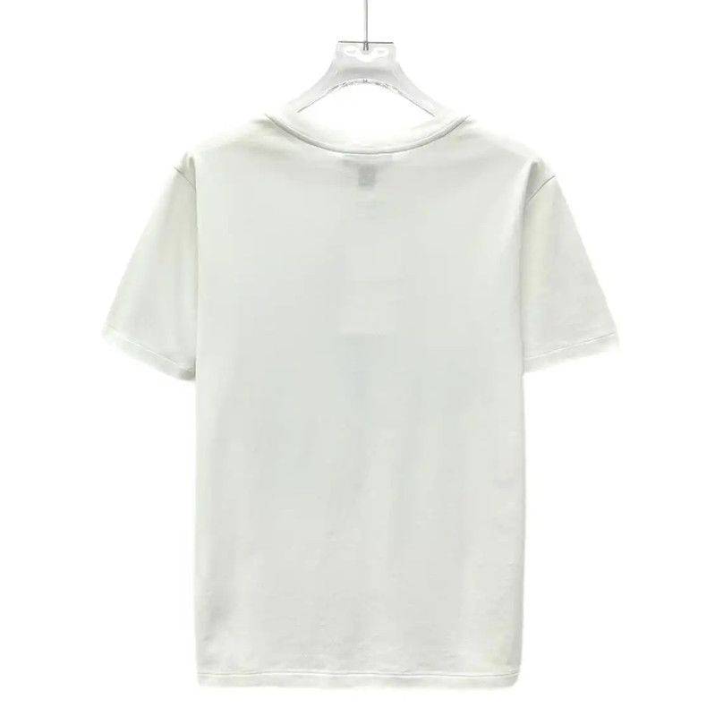 Louis Vuitton Louis Vuitton Men's Large White Cotton T-Shirt 0089 Size US M / EU 48-50 / 2 - 2 Thumbnail