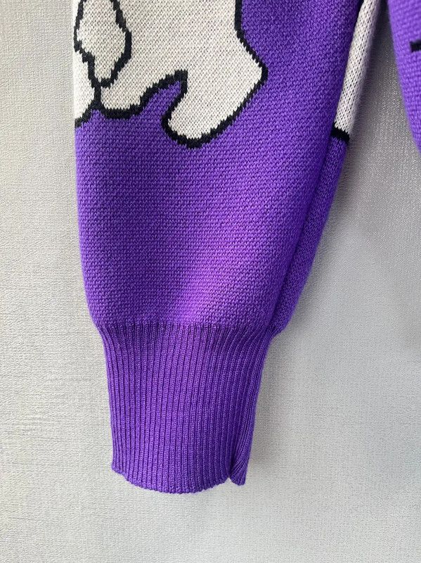 Louis Vuitton Louis Vuitton Purple Wool Knit Sweater 0089 Size US XS / EU 42 / 0 - 7 Thumbnail