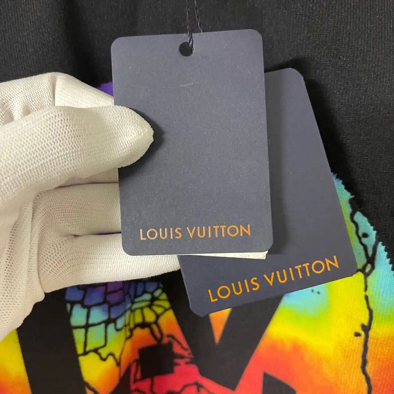 Louis Vuitton Louis Vuitton Black Nylon Men's Hoodie 0089 Size US XXL / EU 58 / 5 - 3 Thumbnail