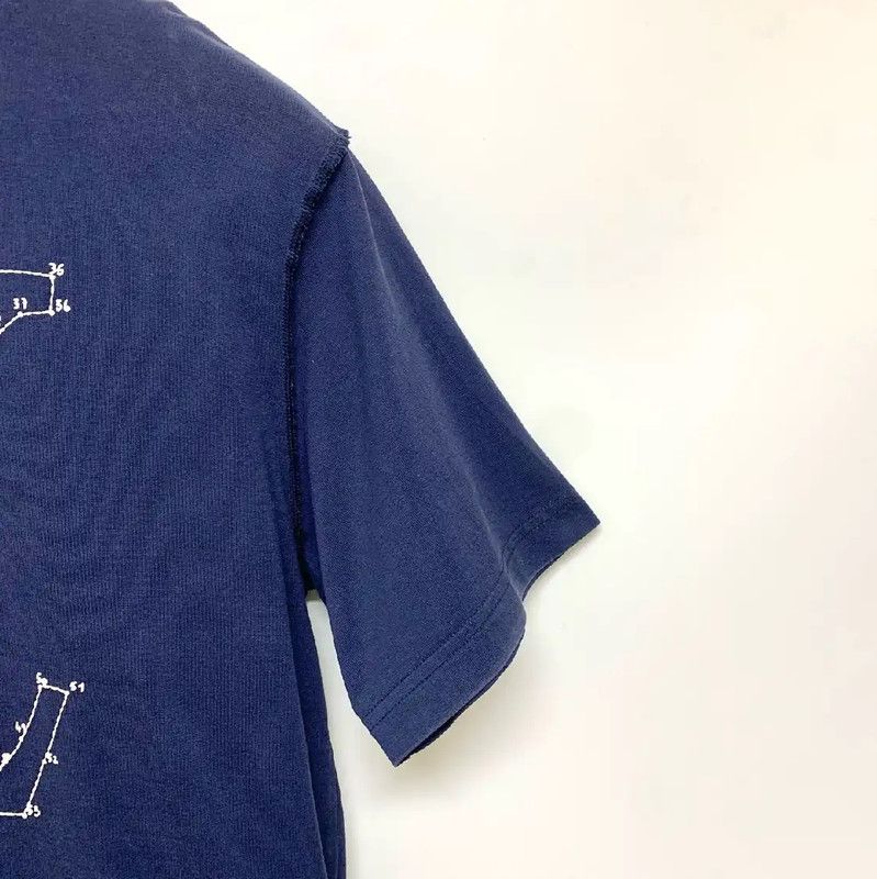 Louis Vuitton Louis Vuitton Men's Cotton T-Shirt in Blue 0089 Size US S / EU 44-46 / 1 - 4 Thumbnail