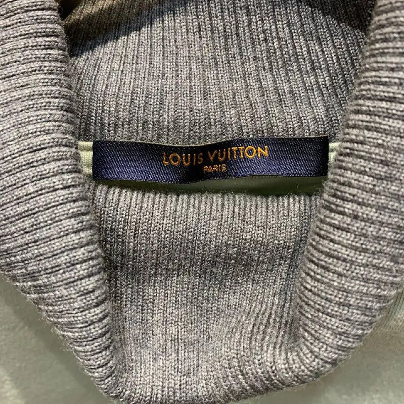 Louis Vuitton Louis Vuitton Green Cotton Men's Sweatshirt 0089 Size US L / EU 52-54 / 3 - 3 Thumbnail